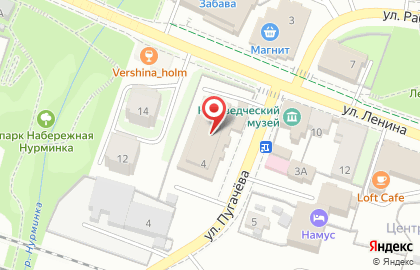 База оптовых цен Находка на улице Ленина на карте