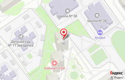 Мастерская по ремонту обуви в микрорайоне Королёва на карте