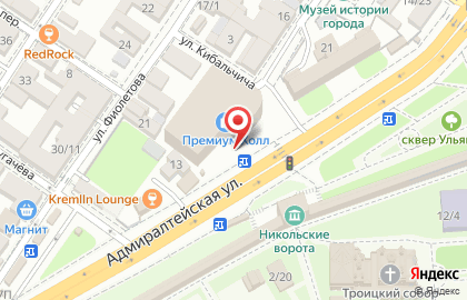 Компания по ведению дел и помощи призывникам ПризываНет.ру на Адмиралтейской улице на карте