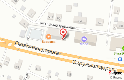 Коралл на карте