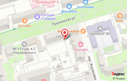 Фамилия в Кировском районе на карте