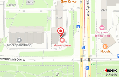 Центр восточной медицины Здоровье Востока на метро Чертановская на карте