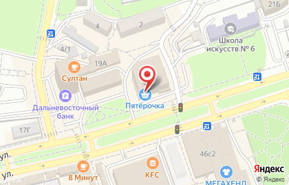 Кафе-пекарня Cinnabon в Советском районе на карте