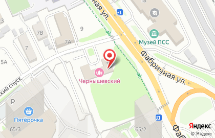 Банный комплекс Чернышевские бани на карте
