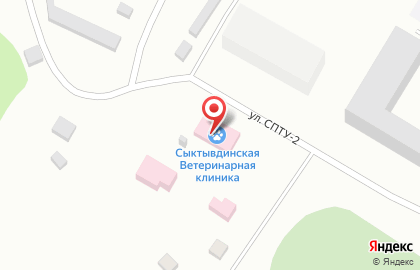 Сыктывдинская станция по борьбе с болезнями животных на карте