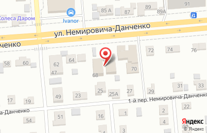 Flobaby на улице Немировича-Данченко на карте