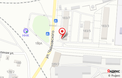 Супермаркет напитков Винлаб на улице Пушкина на карте