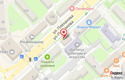 Аптека Липецкинтеграл в Правобережном районе на карте