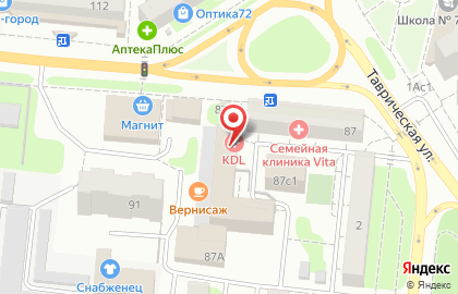 ООО Венеция на Ямской улице на карте