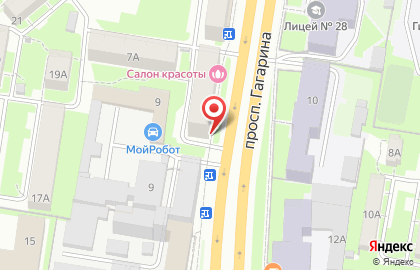 Торгово-монтажная компания АкваМонтаж на проспекте Гагарина на карте