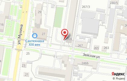 Рижский Стиль на Зейской улице на карте