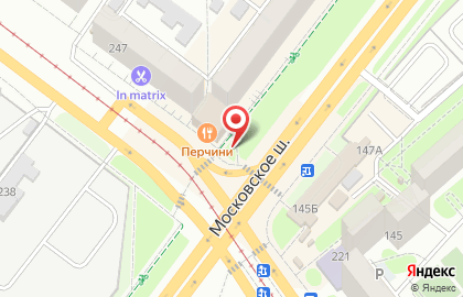 Итальянский ресторан Перчини Grill & Wine в Октябрьском районе на карте