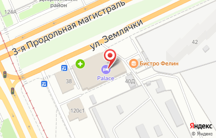 Гостиница Frant Hotels в Дзержинском районе на карте