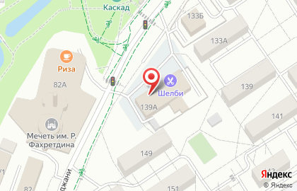 Стоматологическая клиника АльДент в Альметьевске на карте