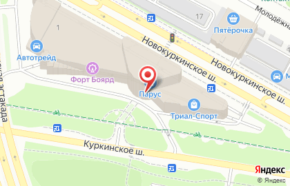 Акционерный коммерческий банк Авангард на Новокуркинском шоссе на карте