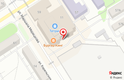 Банкомат Альфа-Банк в Петрозаводске на карте