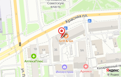 Аптека Эвалар на Красной площади на карте