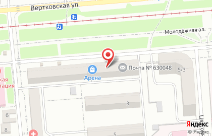 Фирменный магазин Коченевская птицефабрика на Вертковской улице на карте