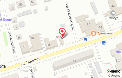 Магазин ПивоМан на улице Ленина на карте