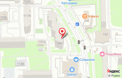 Магазин у дома Бристоль на Ладожской улице, 109 на карте