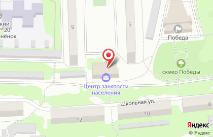 Центр занятости населения в Ижевске на карте