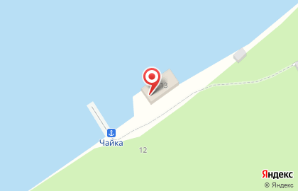 Чайка в Миассе на карте