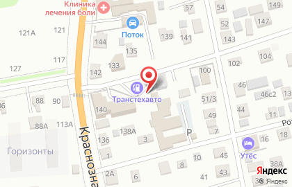 АЗС НК Уссури на Октябрьской улице на карте