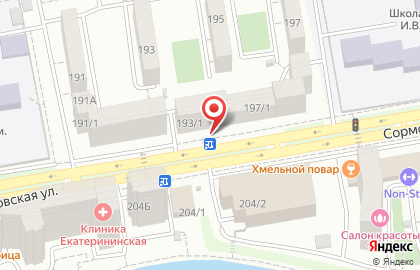 Оконная компания на Сормовской улице на карте