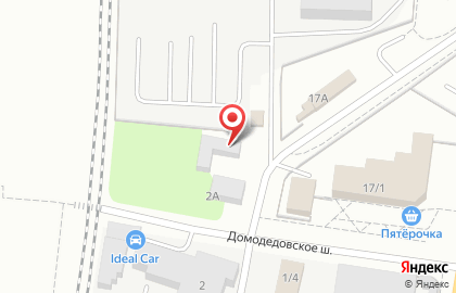 Subway на улице Домодедовское на карте