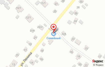 Продовольственный магазин на ул. Ленина, 20 к1 на карте