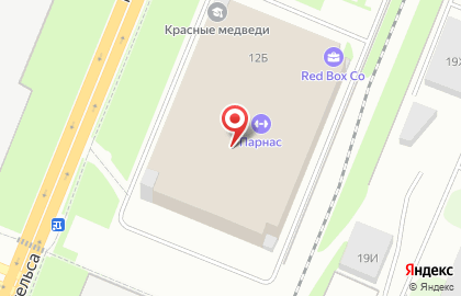 Каток Айсберг арена в Выборгском районе на карте