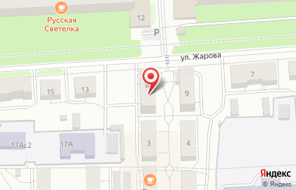 Ломбард Аметист на улице Жарова на карте