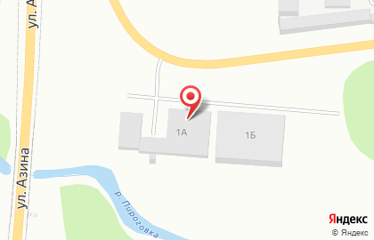 Автомойка Шиномонтаж на улице Азина на карте