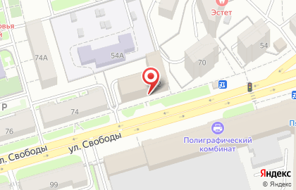 Ярославский центр организации работы ж/д станций на карте