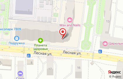 Супермаркет здорового питания ВкусВилл на Лесной улице в Дзержинском на карте
