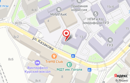 Московский Государственный Университет Геодезии и Картографии (миигаик) на карте