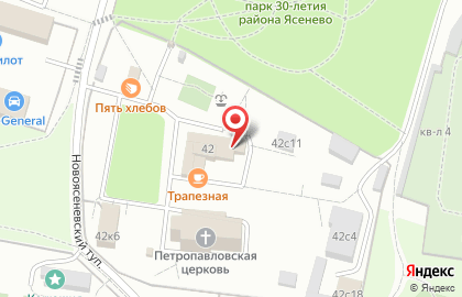 Чайная в Москве на карте