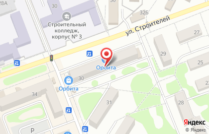 Торговый дом Орбита, торговый дом во 2-м микрорайоне на карте