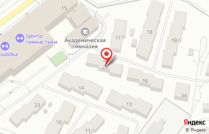 Билингвальный детский сад сети "Академическая гимназия" в г. Химки на карте
