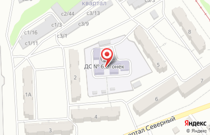 Пансионат Огонек на карте