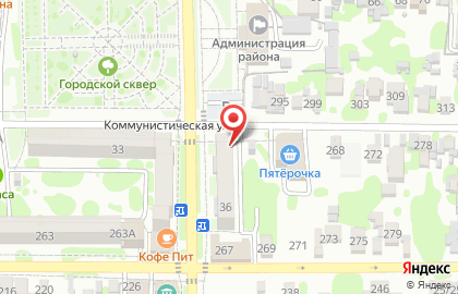 Комплексный центр социального развития на улице Ленина, 36 на карте