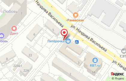 Залог Чистоты на улице Начдива Васильева на карте