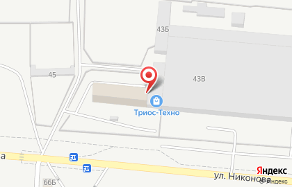 Торгово-производственная компания Триос-Техно в Комсомольском районе на карте