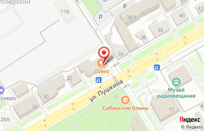 Банкетный зал Ozero Холл на карте