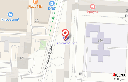 Аптечный стандарт на Сиреневом бульваре на карте