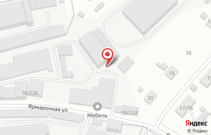 Торгово-производственная компания Сладких снов на Ярмарочной улице на карте