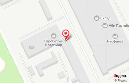 Производственная компания ЕВРОБЕТОН-Владимир на карте