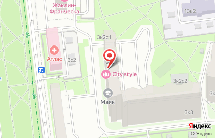 ДаНо на Кременчугской улице на карте
