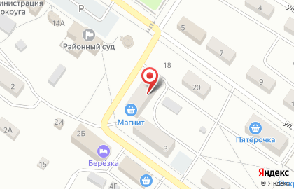 Супермаркет Магнит на улице Куйбышева на карте