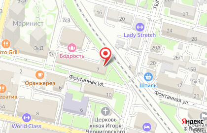 Торгово-сервисная компания Мастер-Град в Фрунзенском районе на карте